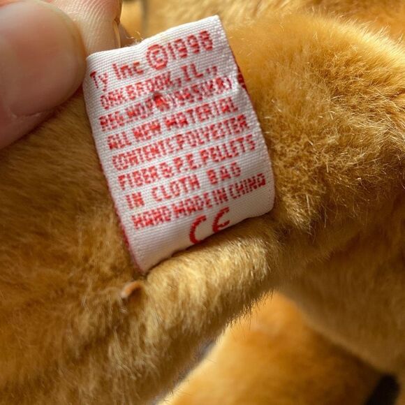 Ty Beanie Buddies Humphrey the camel 1998 stuffed animal plush - Picture 5 of 7